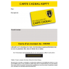 Carte Cadeau ASPTT